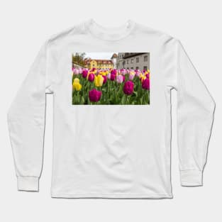 Tulips in Meersburg - Lake Constance Long Sleeve T-Shirt